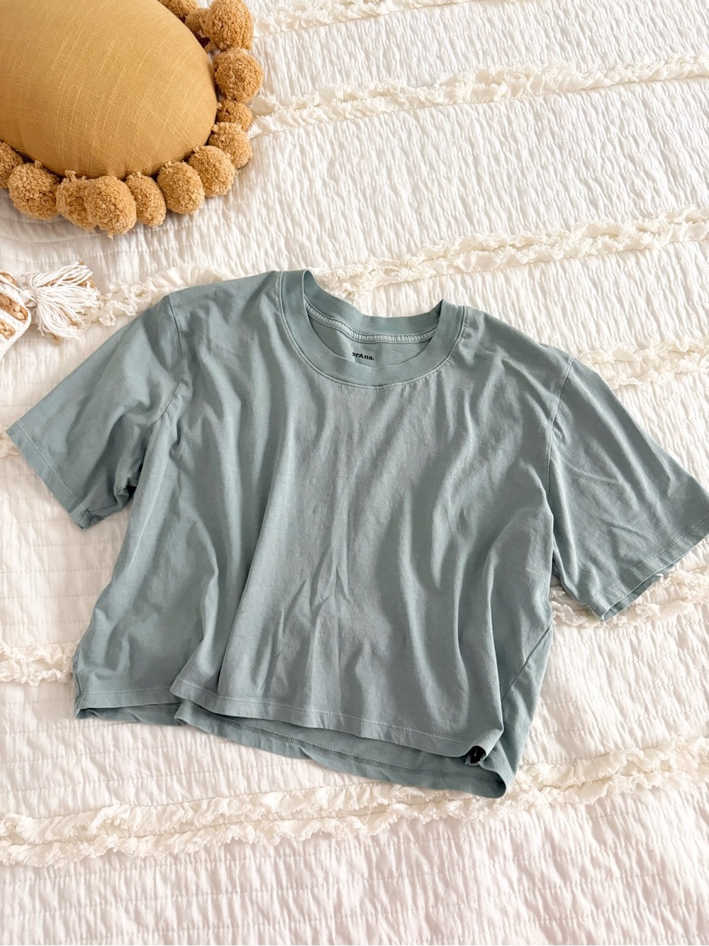 Prana cropped tee